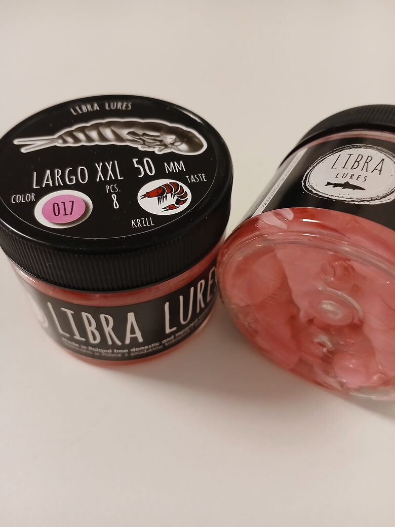 Largo XXL 50mm, 017 Bubble Gum, 4,85gr, Krill, 8pcs/pack